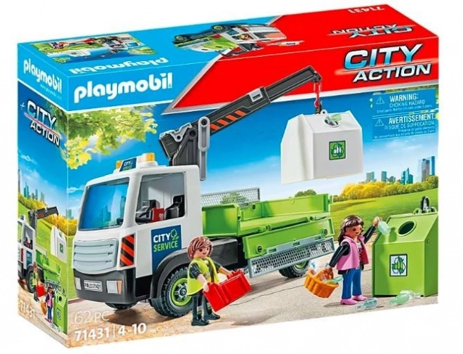 Kamion s kontejnerima za staklo City Action 71431