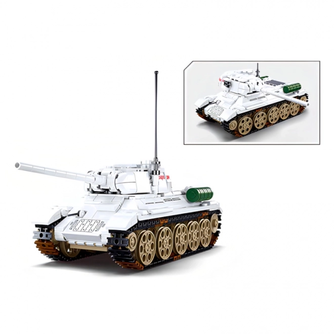Sluban Bitka za Budimpeštu M38-B0978 Bijeli tenk T-34/85