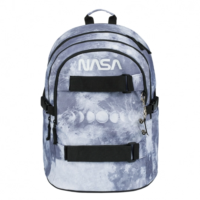 BAAGL 3 SET Skate NASA Grey: ruksak, pernica, vrećica
