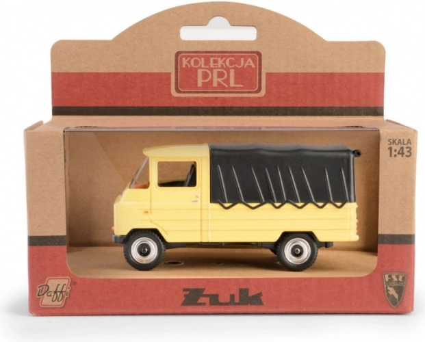 Metalni model FSC Żuk žuti 1:43