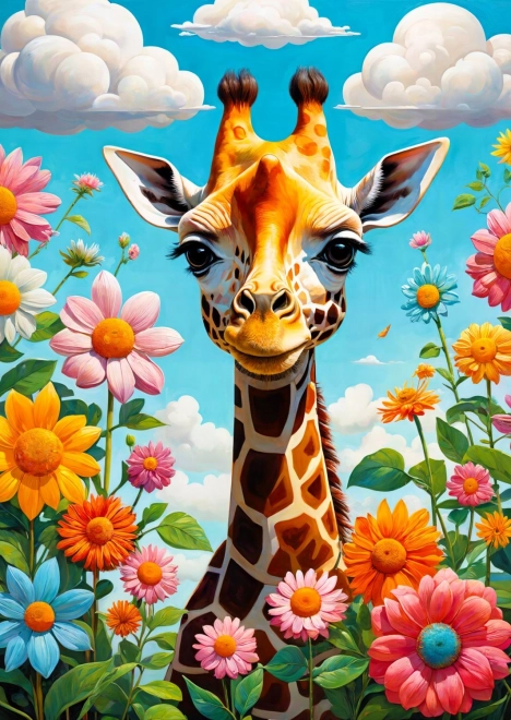 ENJOY puzzle simpatična žirafica – 1000 dijelova