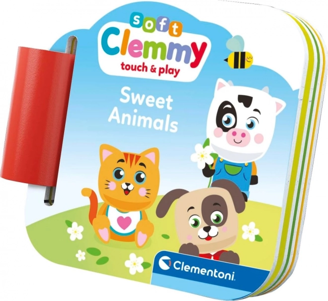 CLEMENTONI Soft Clemmy Igraći set s knjižicom Draga životinjica