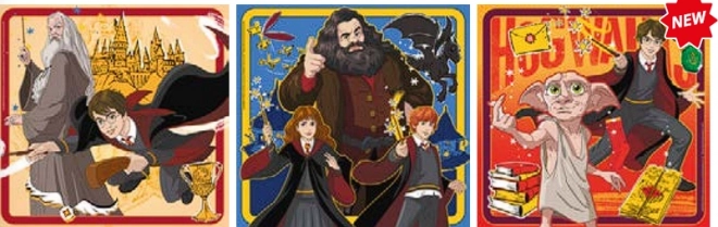 Puzzle Square: Harry Potter, 3x48 dijelova
