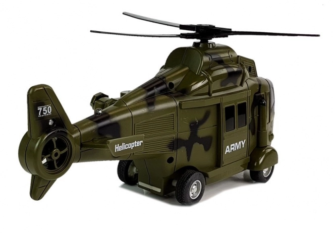 Vojni spasilački helikopter 1:16 Kuka Svjetla Zvuk