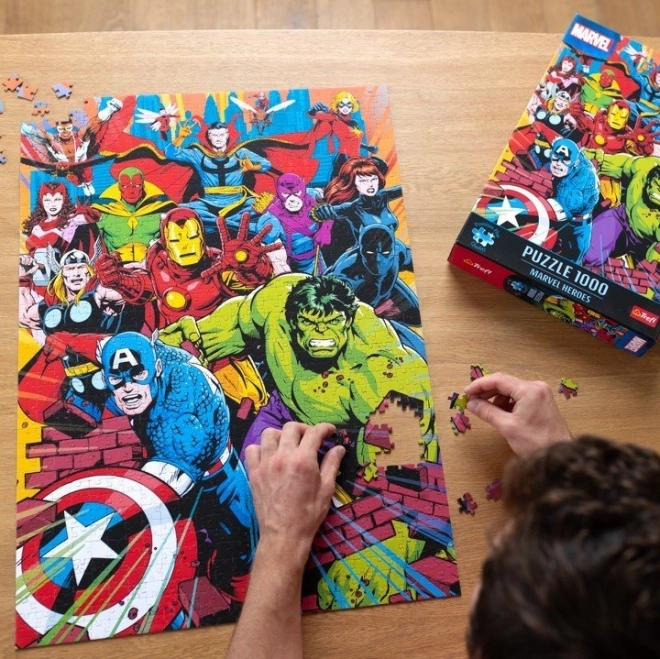 TREFL Puzzle Premium Plus Marvel: Marvel Heroji 1000 dijelova
