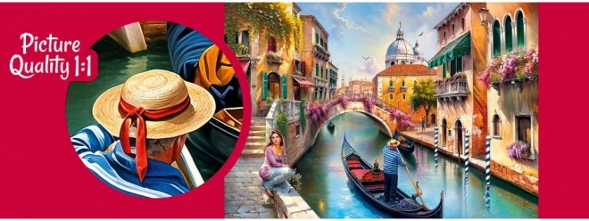 Puzzle ljeto u Veneciji 1000 dijelova