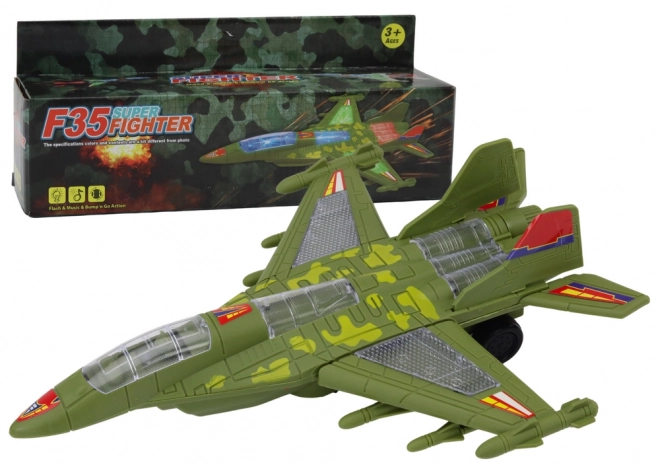 F35 Vojni lovci Svjetla Zvuci Zelena