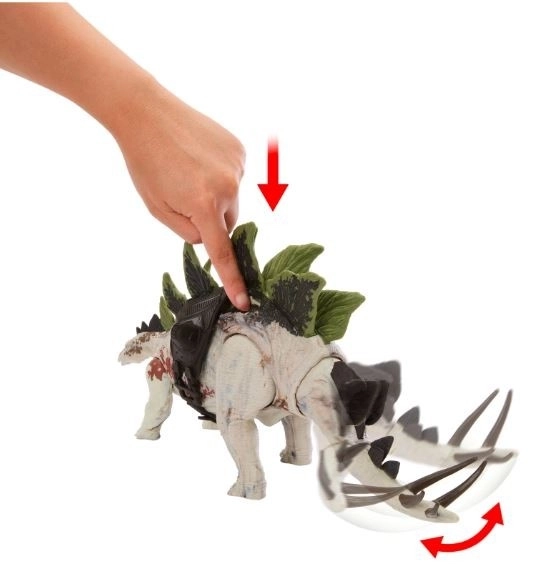 Jurski svijet Ogromni napadajući dinosaur - Stegosaurus HLP24