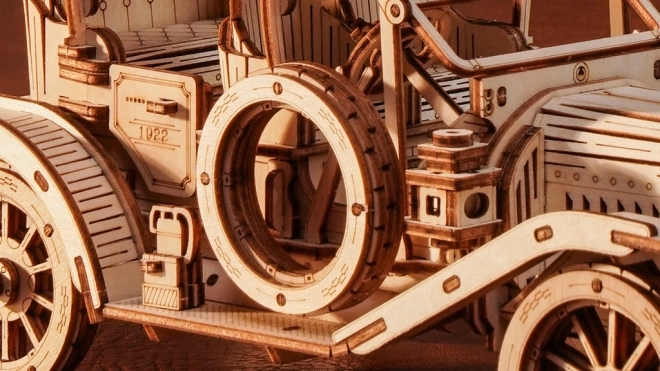 RoboTime drvene 3D puzzle povijesni automobil