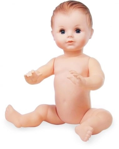 Petitcollin Plivajuća lutka 50 cm (smeđe oči)