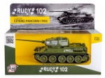 model tenka T-34 Rudy 102 u mjerilu 1:43