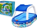 Bestway napuhavajući dječji bazen Sea Captain s krovićem i volanom
