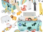 Wooden shape sorter Noah’s Ark Lulilo, boat with animals