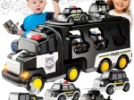Woopie policijski transporter s 5 vozilima sa svjetlima i zvukovima