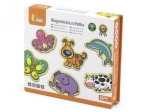 Wooden Magnets for Children Animals - Set of 20 pcs
