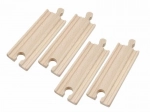 Set tračnica za drvenu željeznicu 11 cm – 4 komada