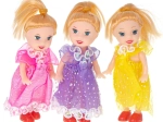 Set od 3 malih lutkica za kućicu, 10 cm