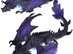 Purple Dragon with Movable Jaw – Realistic Figurine for Kids