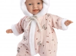 Llorens 63302 LITTLE BABY - realistična beba lutka s mekim platnenim tijelom - 32 cm