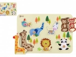 Drvene puzzle ZOO za djecu