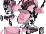 Kolica 2 u 1 za lutke Princess