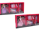Doll with Wardrobe and Fashion Accessories