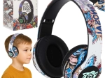bežične naglavne slušalice bluetooth s RGB osvjetljenjem i microSD