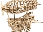 Drveni mehanički puzzle steampunk zračni brod