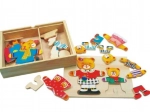 Bino puzzle za oblačenje Medvjedić s medvjedićem