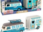 Woopie Karavan XL za lutke Kamping set s prikolicom