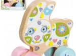Cubika Wooden Pull-Along Rabbit on Wheels