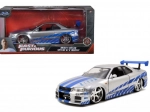 Metalni model automobila 2002 Nissan Skyline GT‑R R34 1:24 Brzi i žestoki