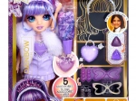 Lutka Rainbow High Creative Crystals Violet Willow – kreativni set za izradu kristalnih dodataka