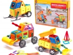 Magnetične građevne igračke za djecu Magical Magnet 162 komada