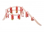 Bigjigs Rail višerazinska drvena željeznička konstrukcija