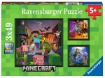 Puzzle Ravensburger Minecraft Biomes 3x49 pcs