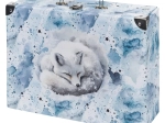 Baagl foldable school case Polar with metal fittings