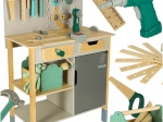 Wooden Workshop Lulilo Fikso Set for Little Handymen with Tools