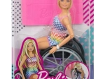 Barbie Fashionistas lutka u invalidskim kolicima u kariranom outfitu