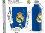 Gift set REAL MADRID – bottle 650 ml, notepad and pen
