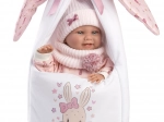 Llorens New Born djevojčica – realistična bebina lutka s potpuno vinilnim tijelom 40 cm
