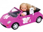 Lutka Evička s autom New Beetle i piknik setom