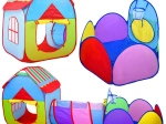 Dječji šator 3u1 s tunelom i ograđenim prostorom