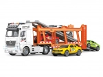 Auto transporter na inerciju 56 cm s 4 automobila, svjetlosni i zvučni efekti