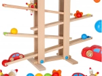 Drveni XXL Montessori set kuglične staze
