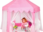 Ružičasti dječji šator Kruzzel – bajkovska palača za dom i vrt