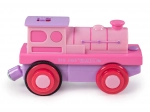 Električna lokomotiva Bigjigs Rail ružičasta