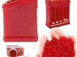 Hydrogel water beads for gel blasters, red, 20,000 pcs