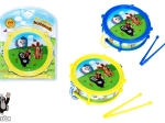 Krtko – plastični bubanj 20 cm s 2 palice