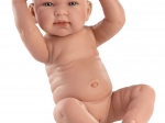 Llorens New Born djevojčica – realistična beba lutka, potpuno vinilno tijelo 40 cm